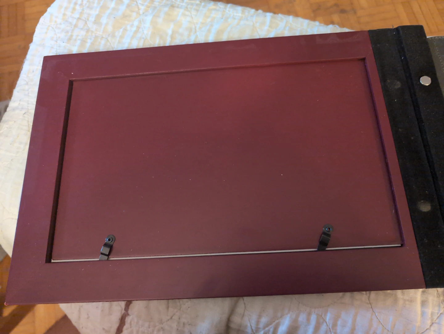 Burgundy Wood Photo Album - photo 4
