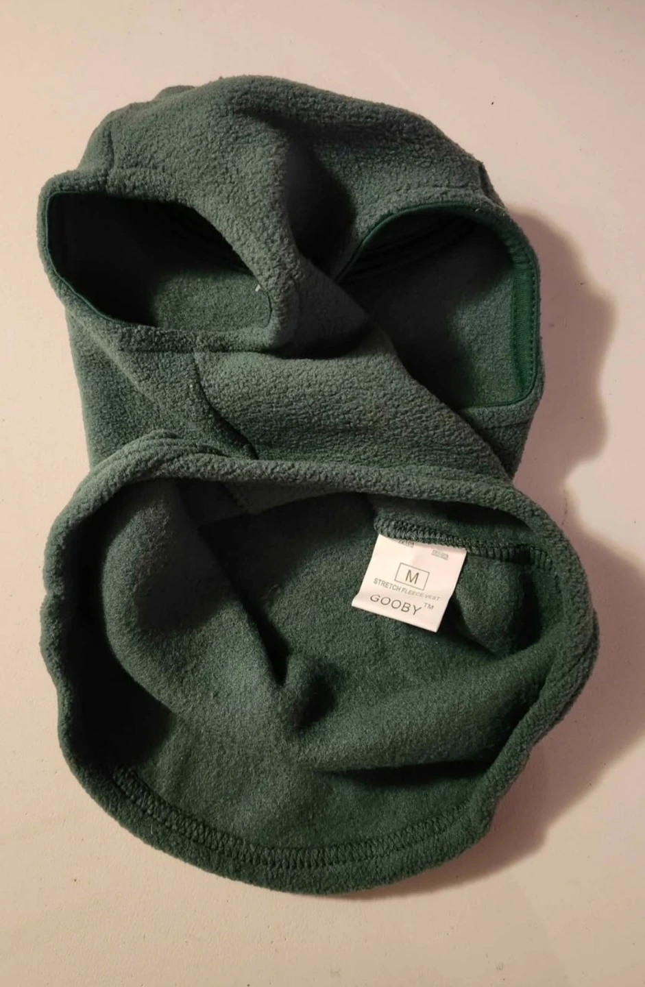 Gooby Stretch Fleece Vest - Green Medium 🏈 - photo 3