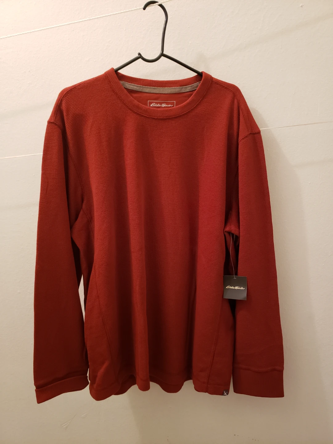 New Two Eddie Bauer Men's XL Long Sleeve Thermal Shirts - photo 3