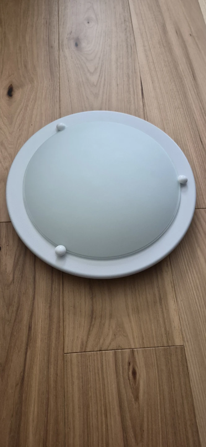 White Flush Mount Ceiling Light
