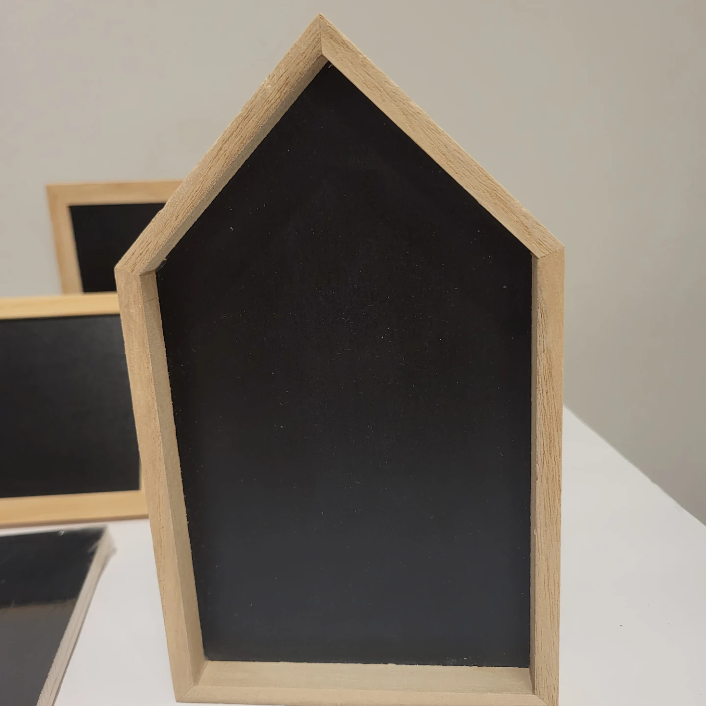 Set of 8 Small Wooden Chalkboard Signs - photo 5