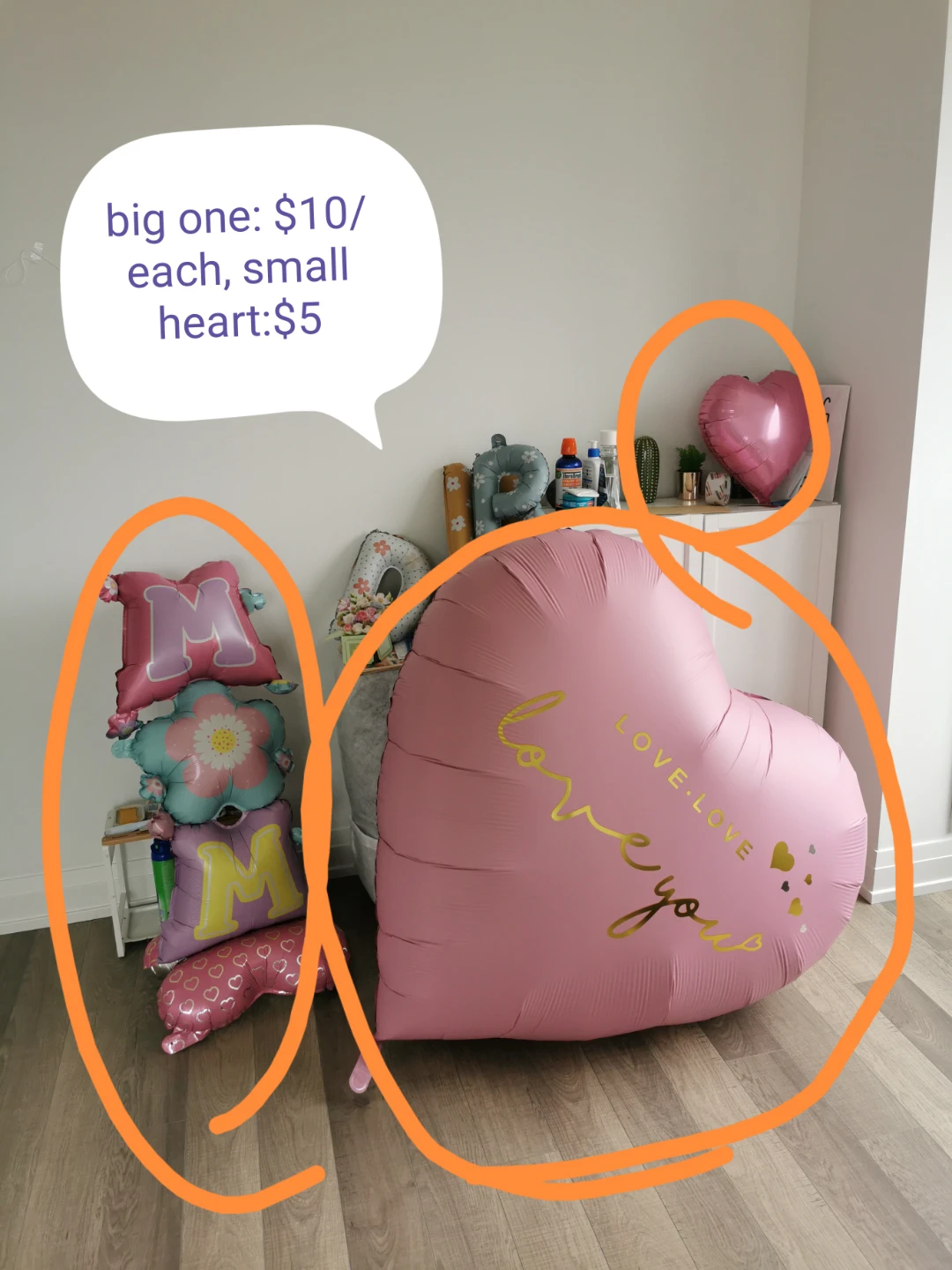 Party decorations - Assorted Foil Balloons