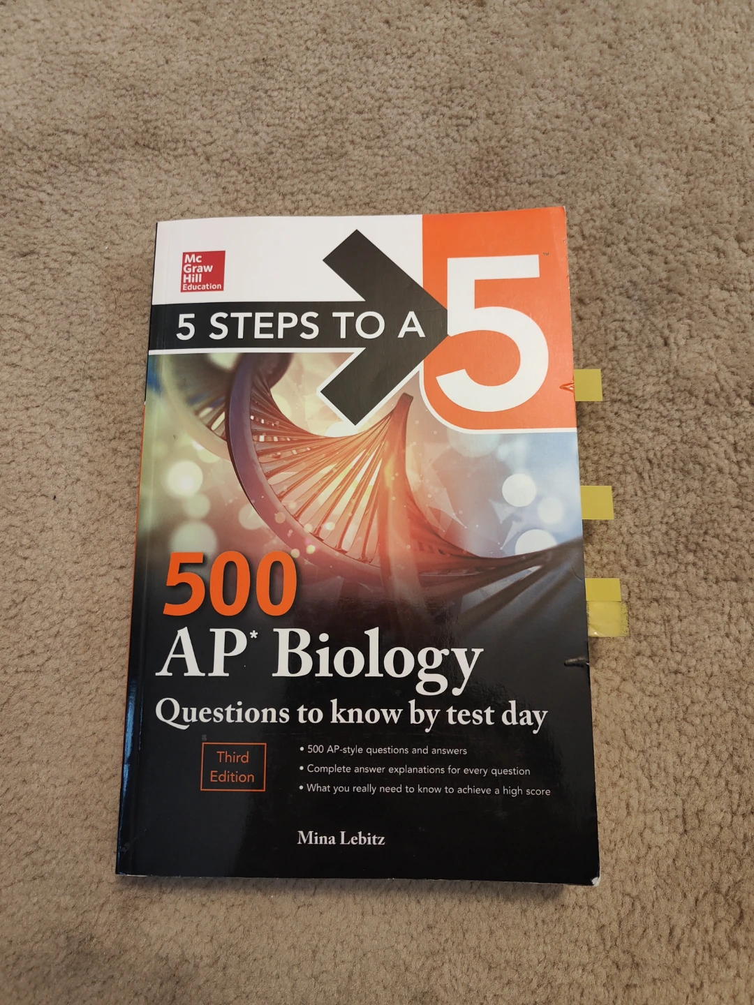 5 Steps to a 5 AP Biology Prep Book