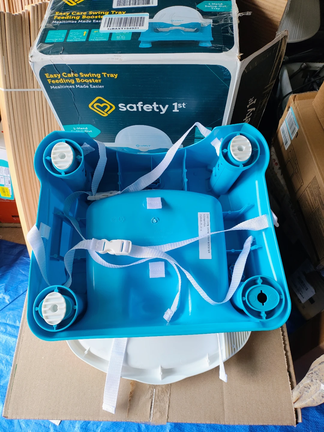 Safety 1st Easy Care Swing Tray Feeding Booster - photo 4