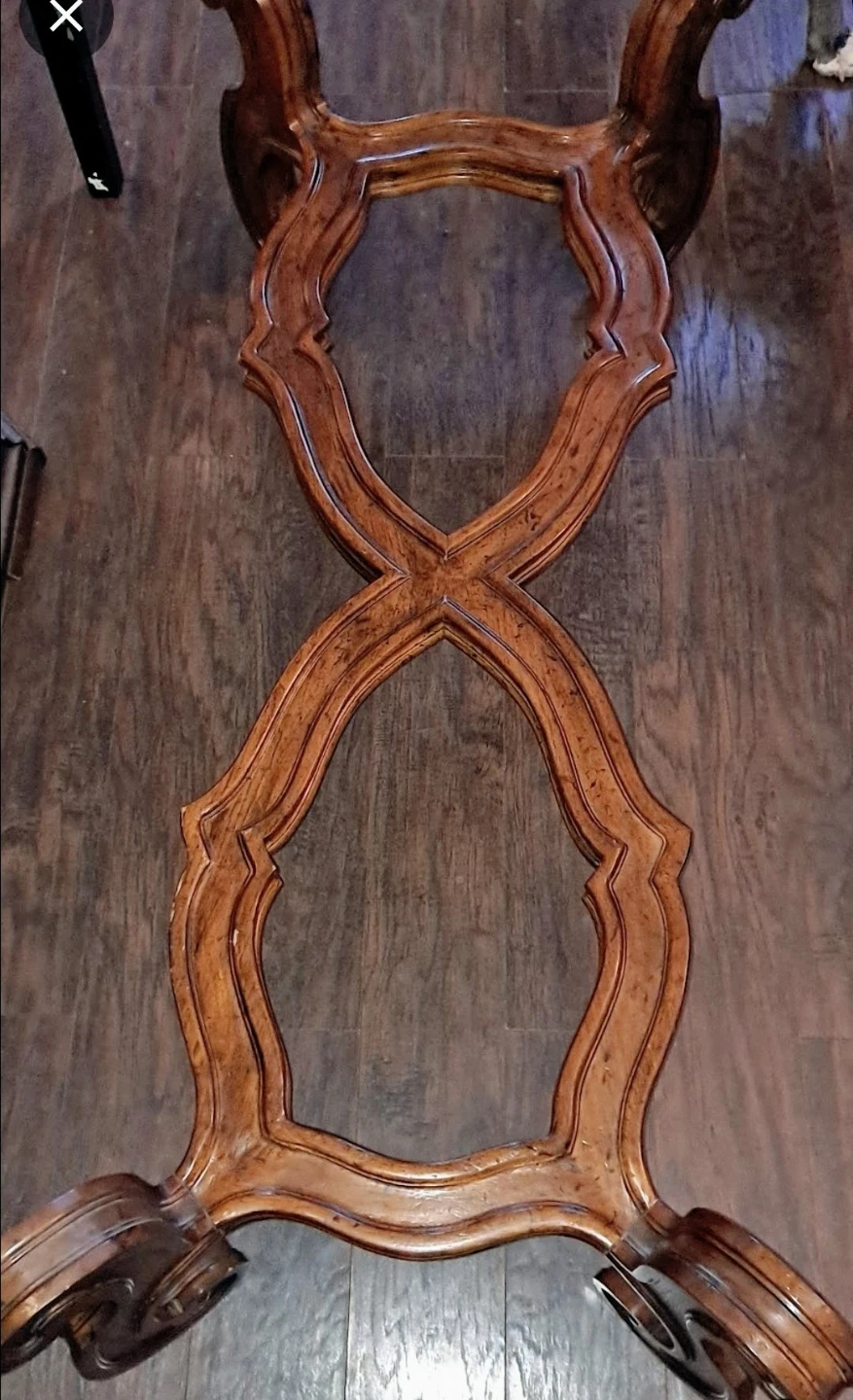 Vintage Wooden Table Base