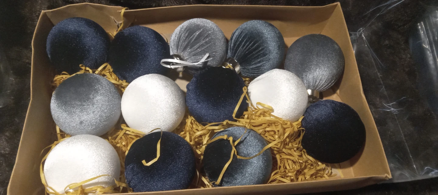 Velvet Christmas Ornaments - photo 4