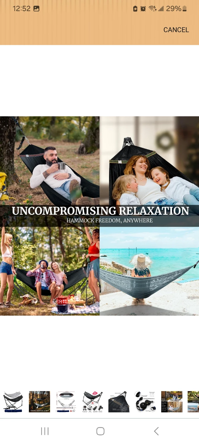 Tranquillo Portable Hammock with Stand