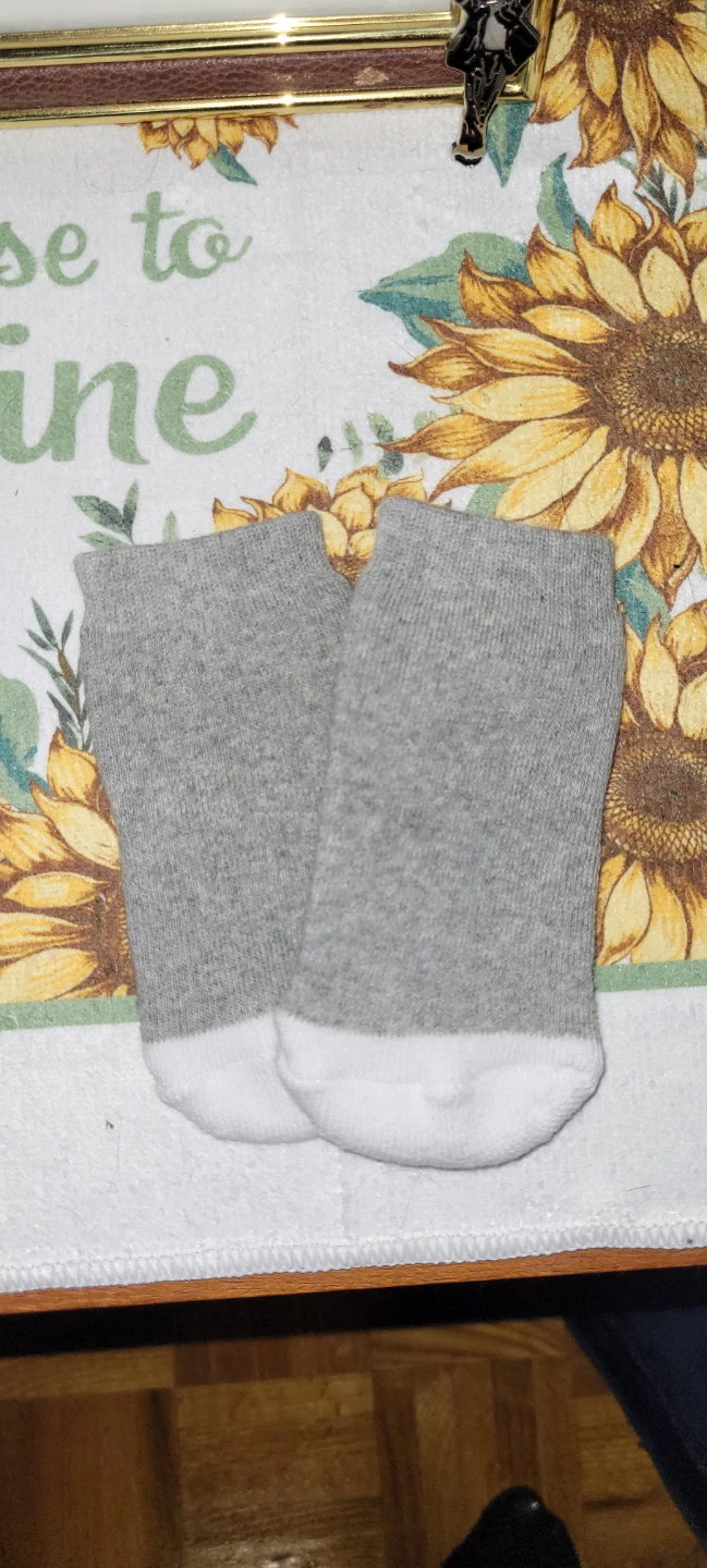 0 -12 month old baby socks with dog stuffie! - photo 3