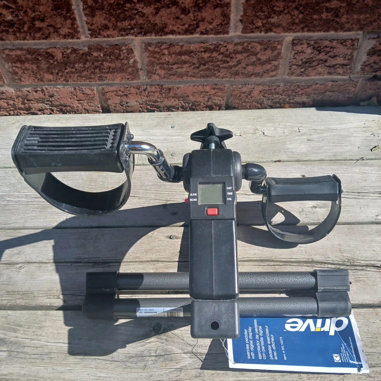 Exercise Peddler with Digital Display - photo 2