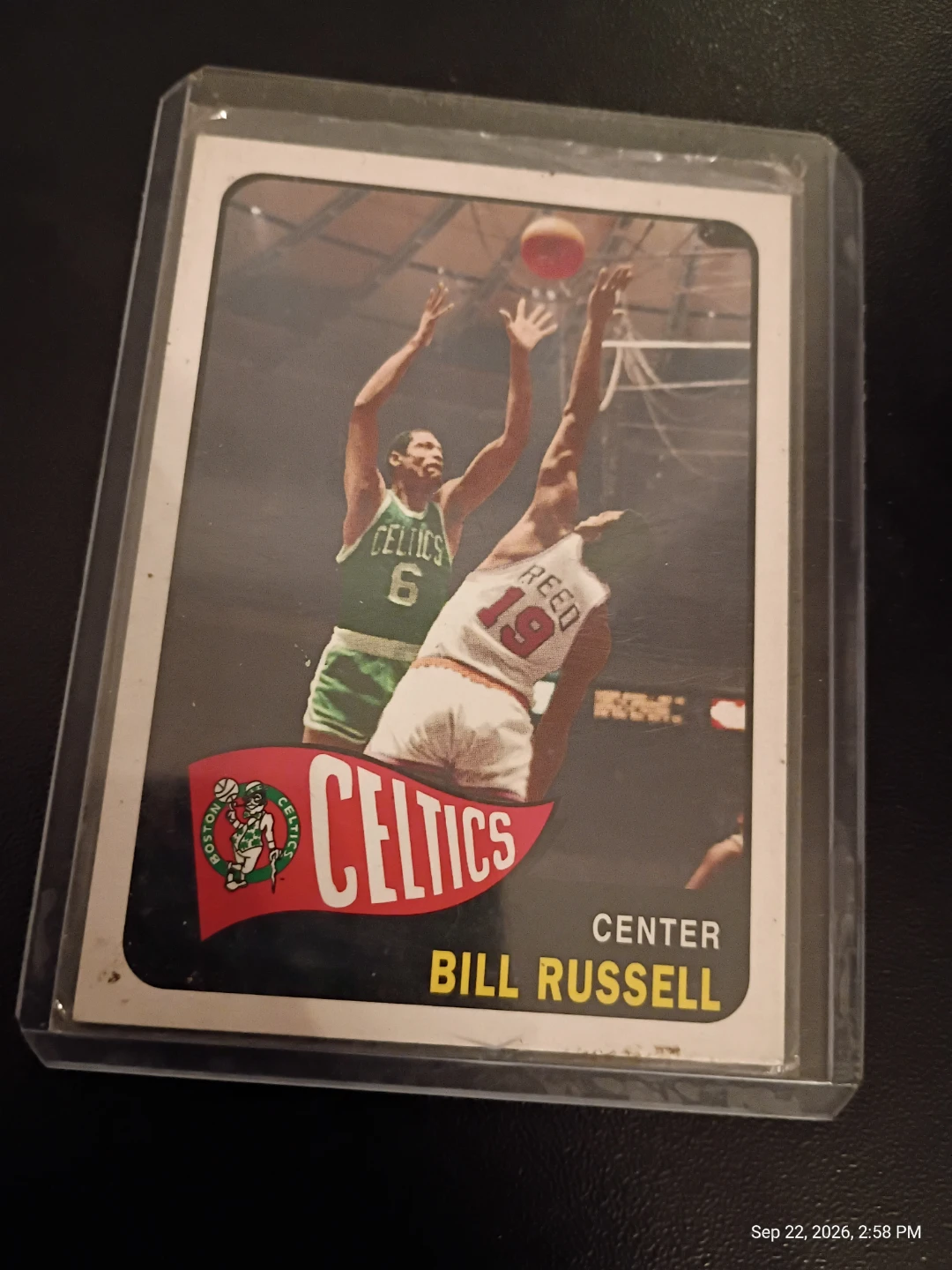 Bill Russell Boston Celtics Basketball Card