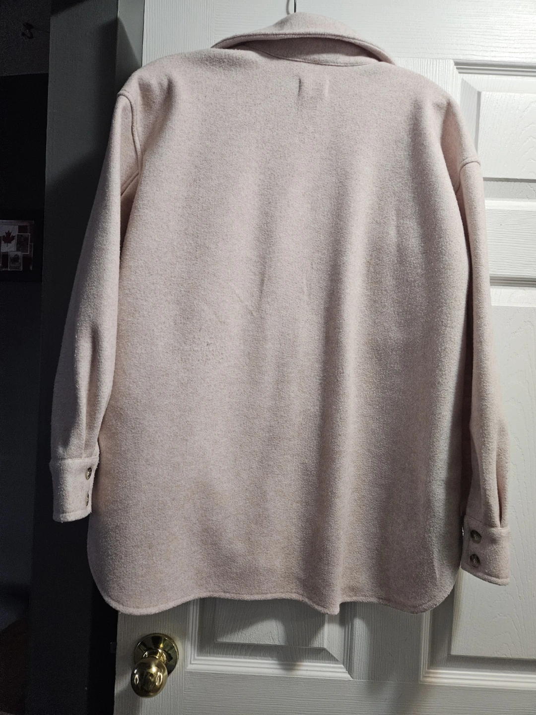 Ardene Pink Button-Up Shacket-Medium - photo 5