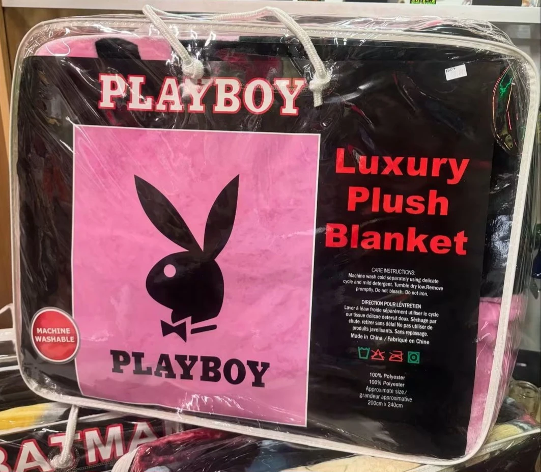 Playboy Luxury Plush Blanket