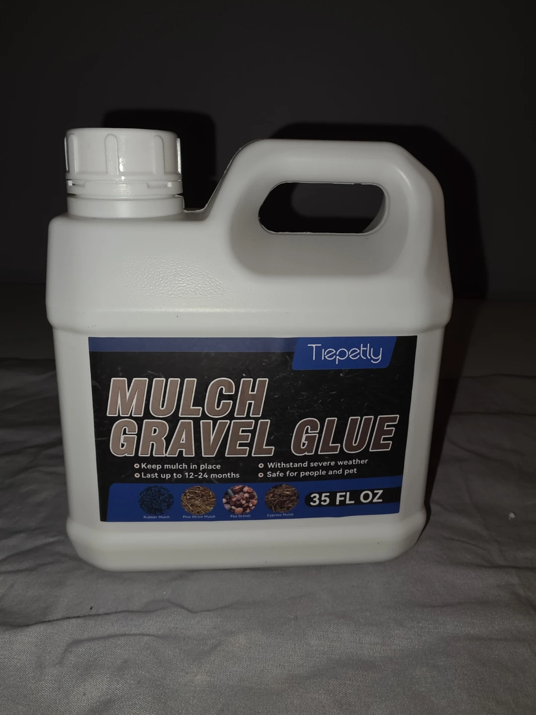 Tiepetly Mulch Gravel Glue 35 FL OZ
