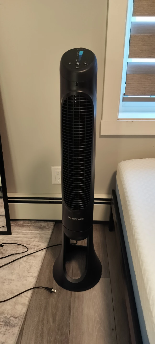 Honeywell Quiet Set 5-Speed Oscillating Tower Fan