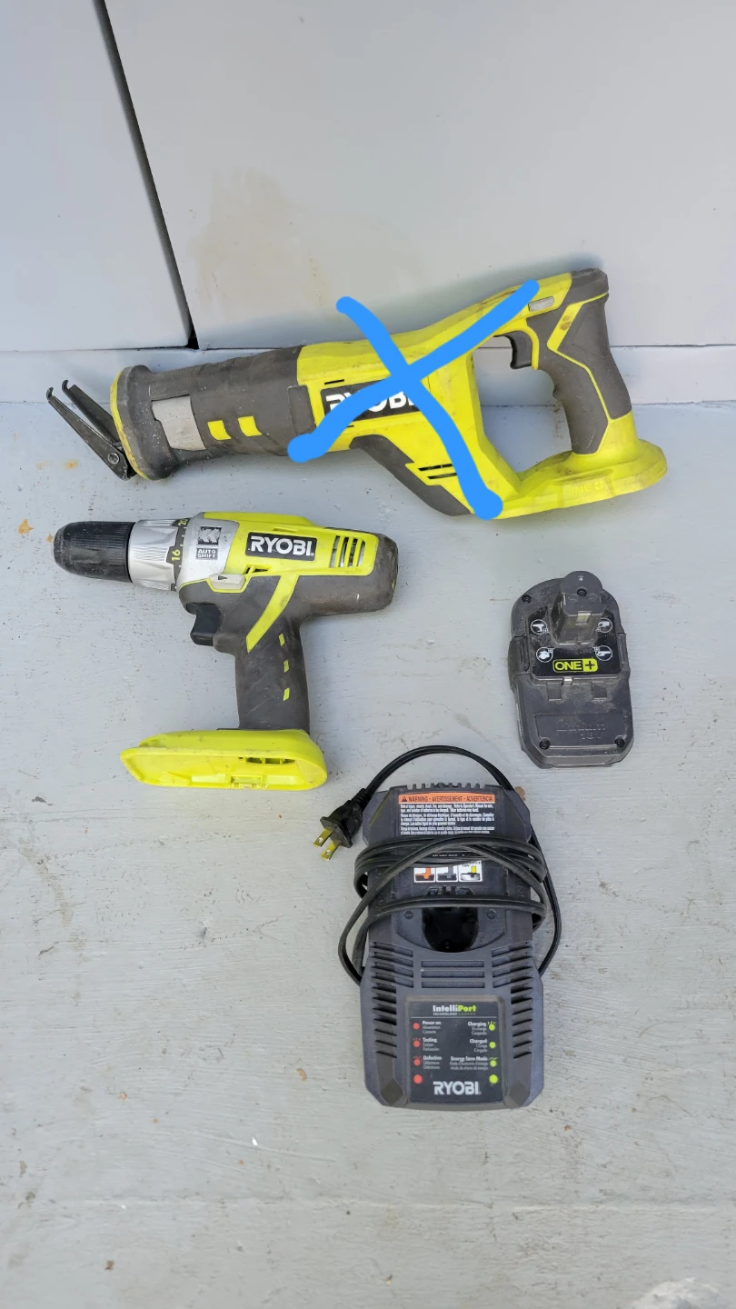 18V Ryobi Tools, Storage Bag
