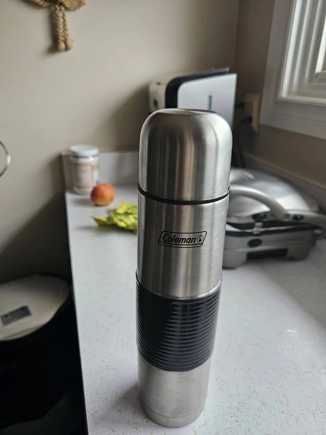 Coleman Stainless Steel Vacuum Thermos Flask like new - photo 2