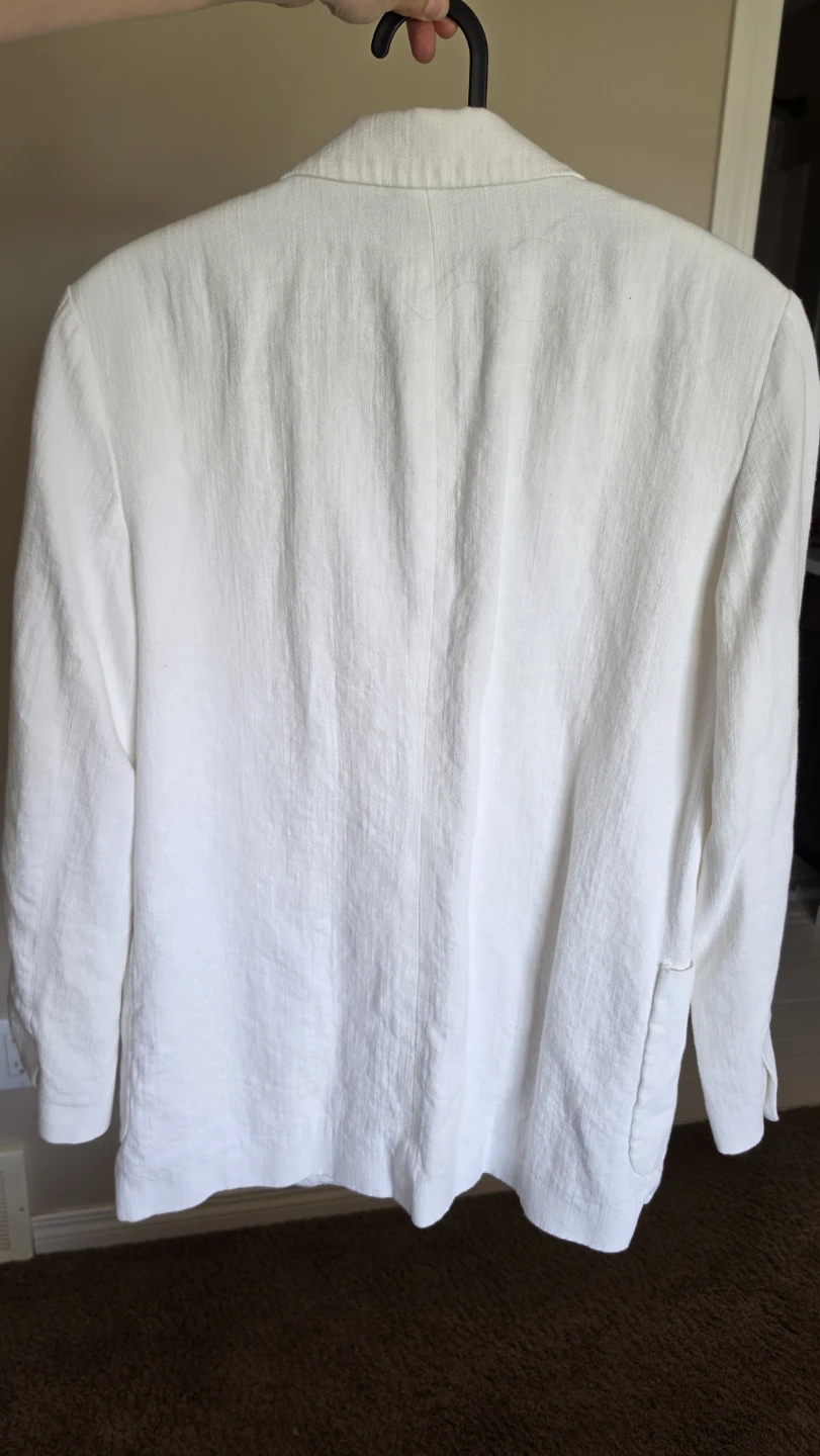 Zara white blazer size S - photo 2