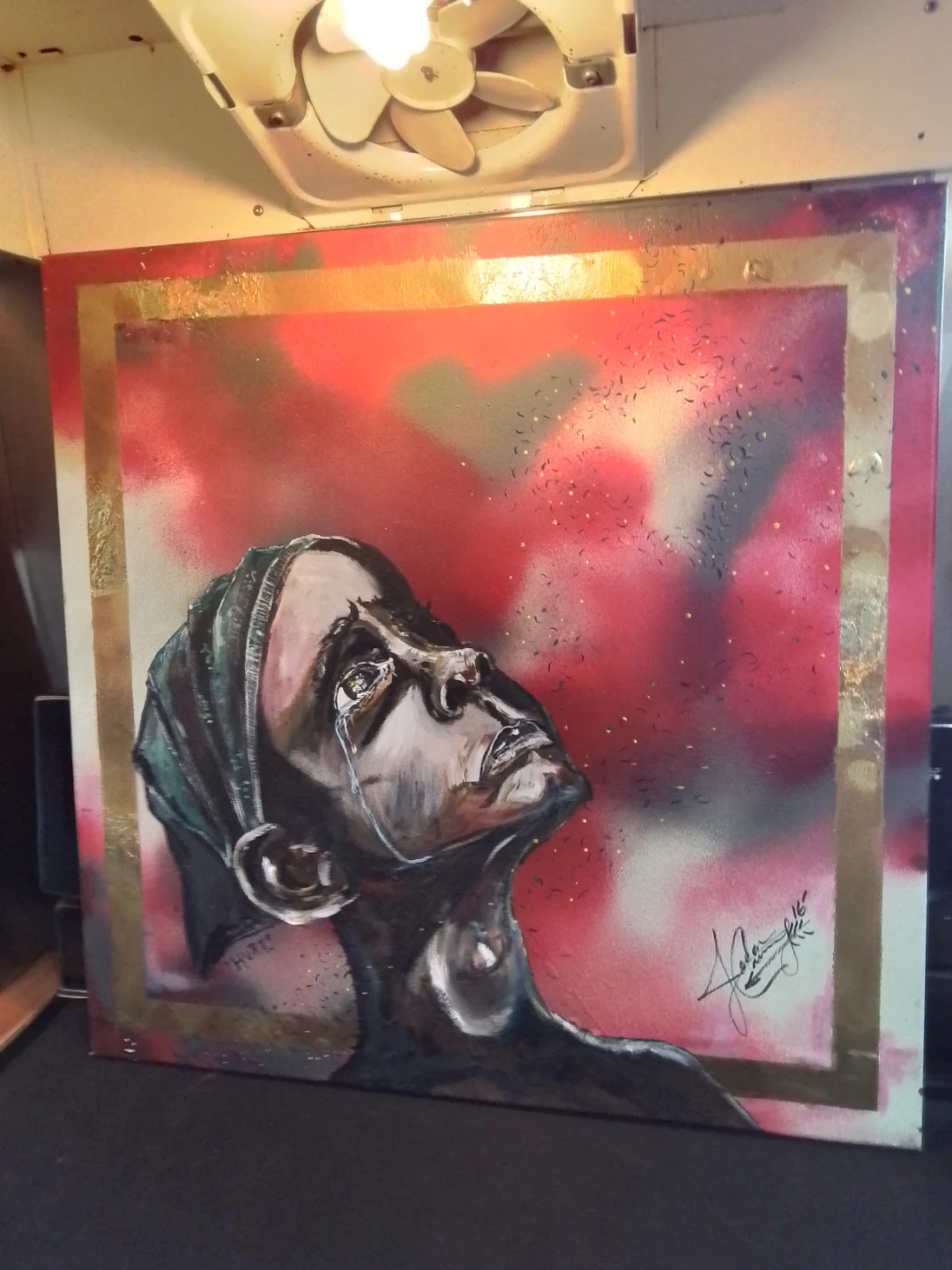 Urban Expressionist Figurative Portrait Painting