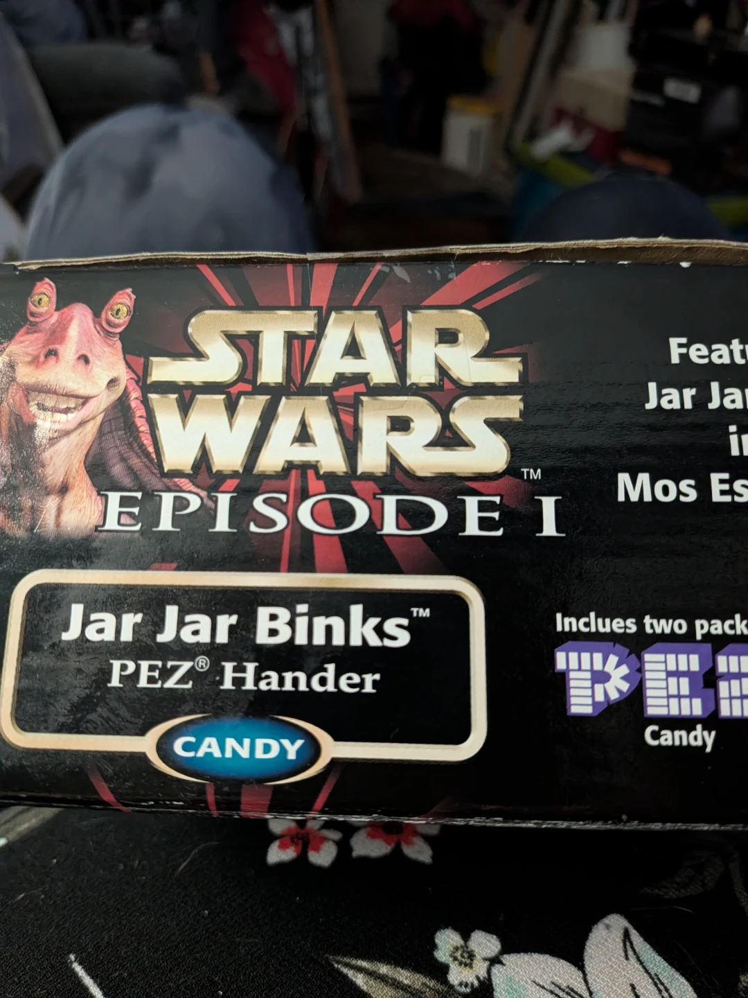 Star Wars Episode I Jar Jar Binks PEZ Hander - photo 2