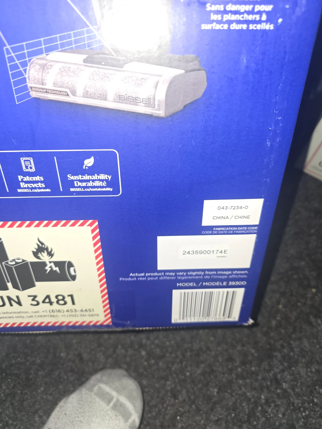 Bissell CrossWave OmniForce Edge 3930D - photo 3
