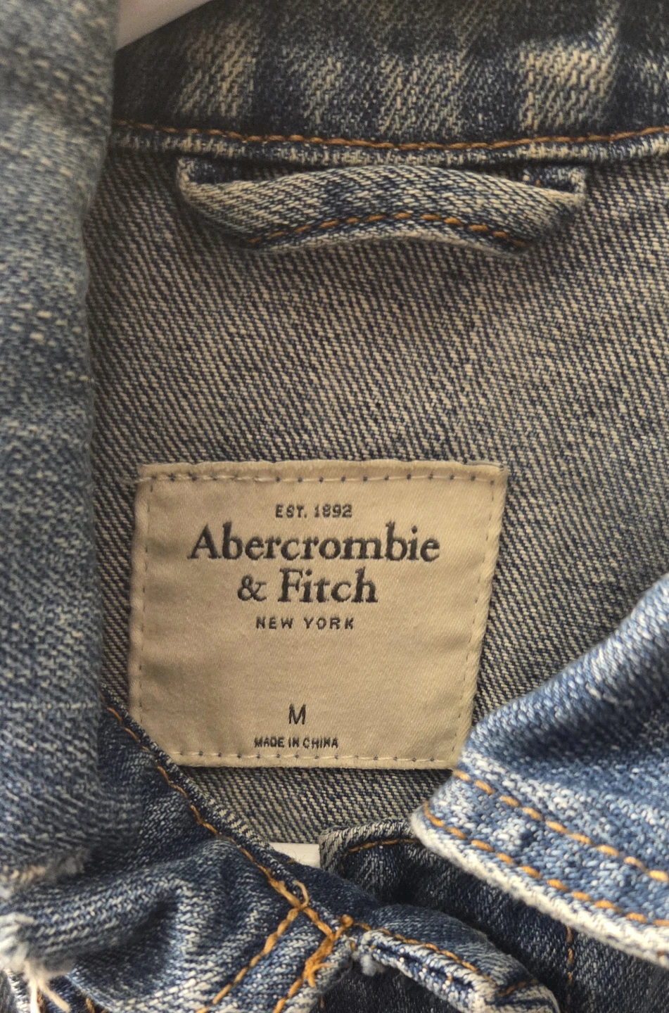 Abercrombie & Fitch Denim Jacket size M - photo 3