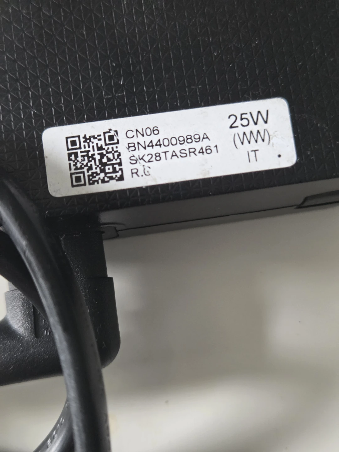 Samsung 25W Power Adapter BN4400989A
