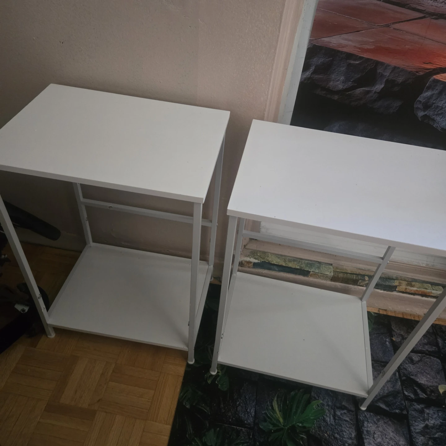 Two end tables or night tables