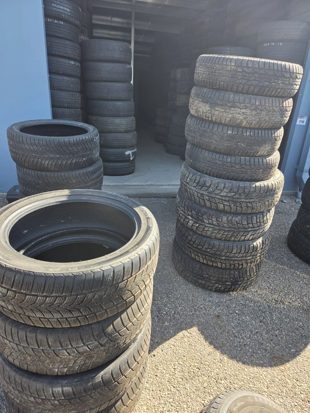 Assorted Used Vehicle Tires