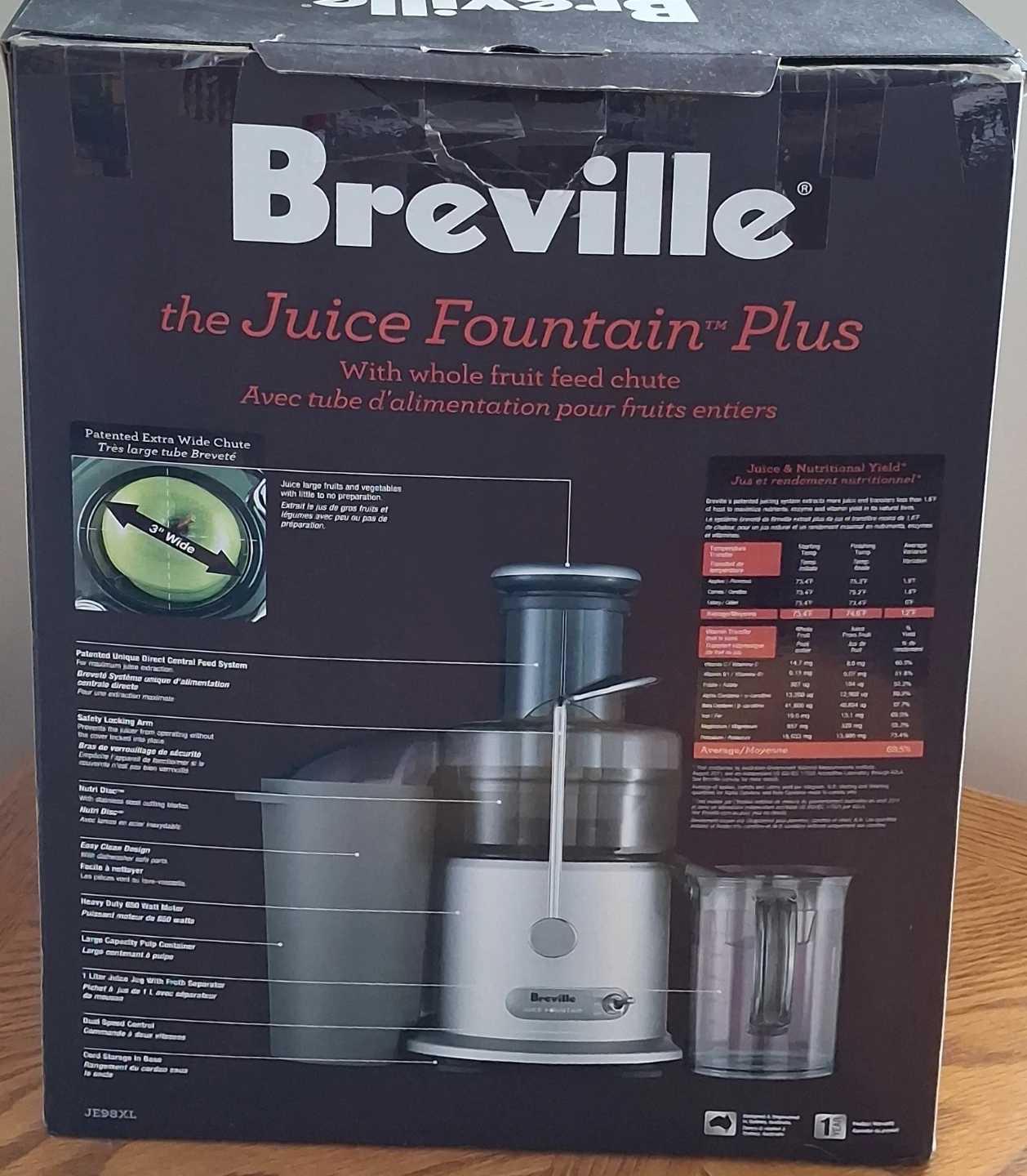 Breville The Juice Fountain Plus JE98XL