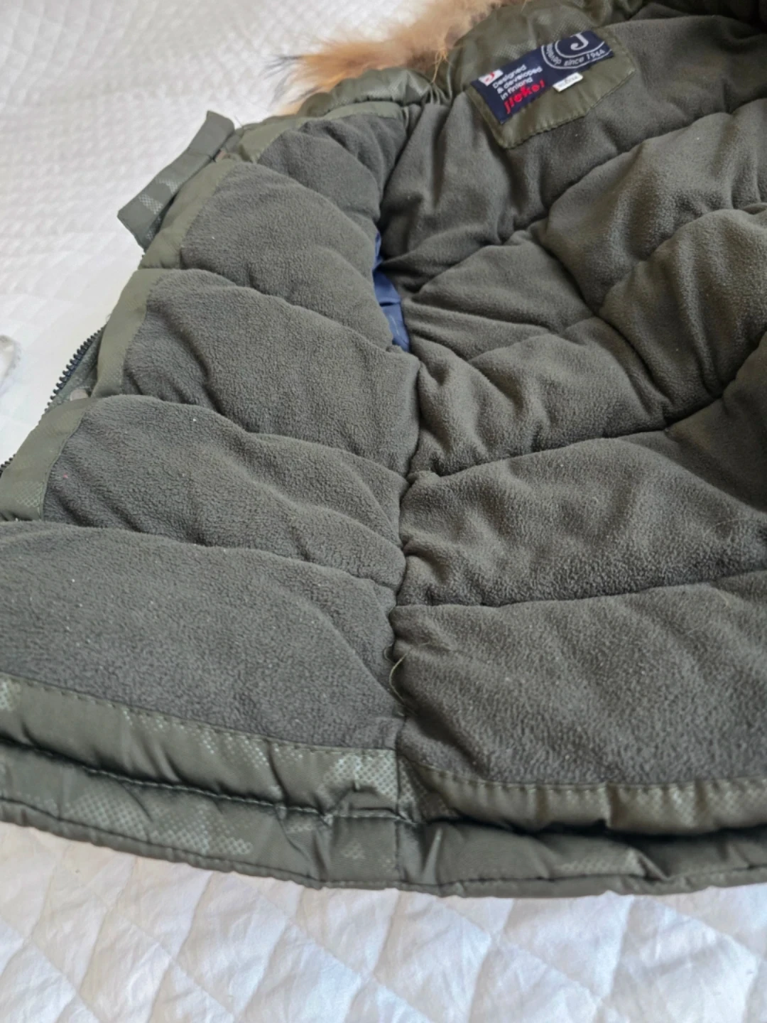 Jiekei Kids Camo Winter Jacket 4 y.o. 140 cm - photo 3
