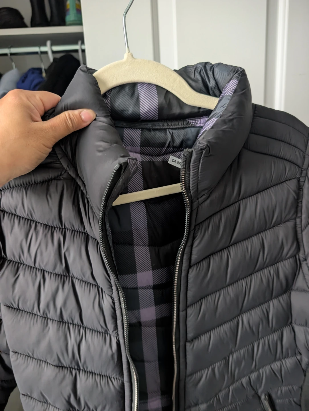 Black Quilted Jacket