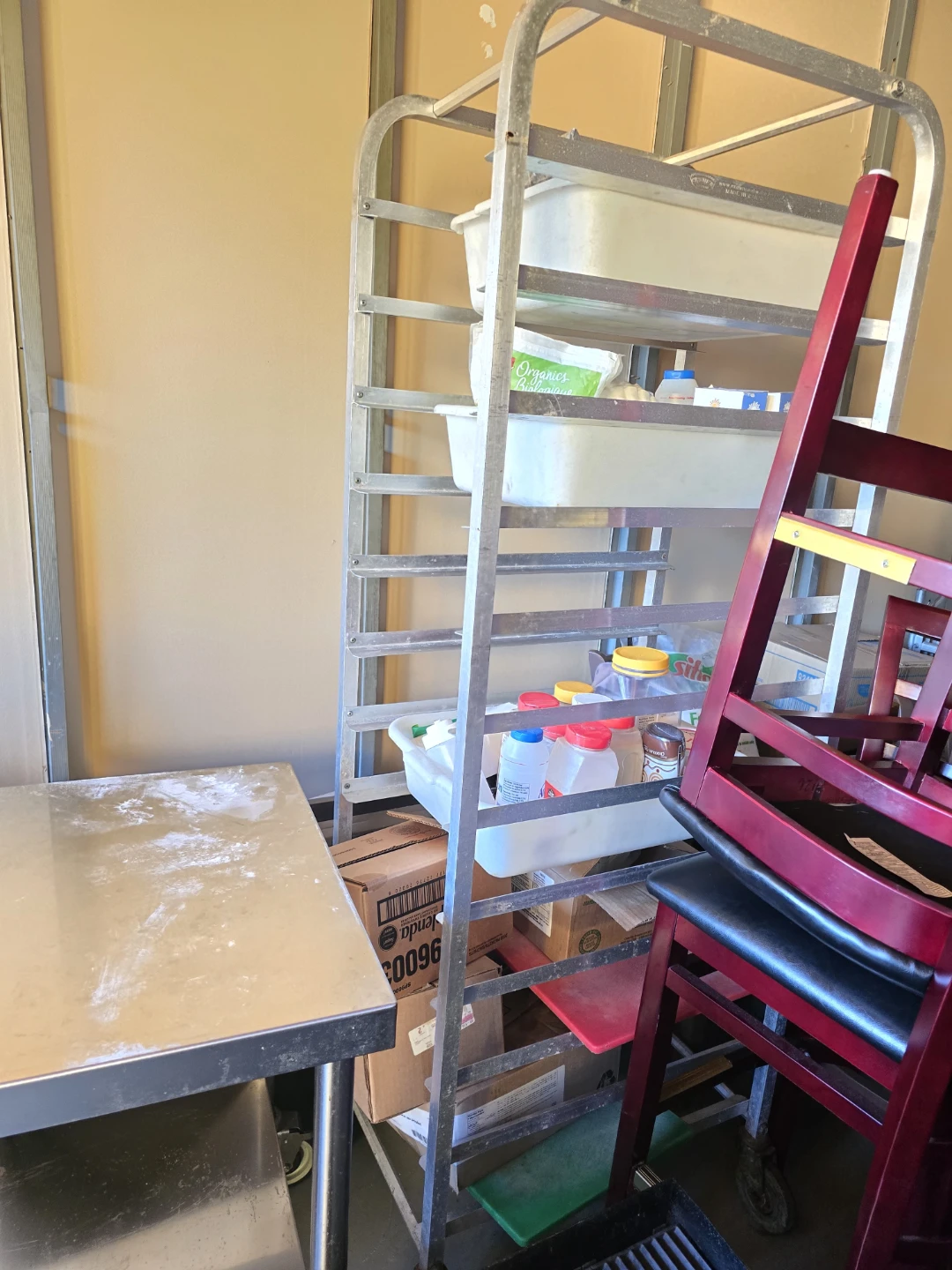 Aluminum Sheet Pan Rack - photo 3
