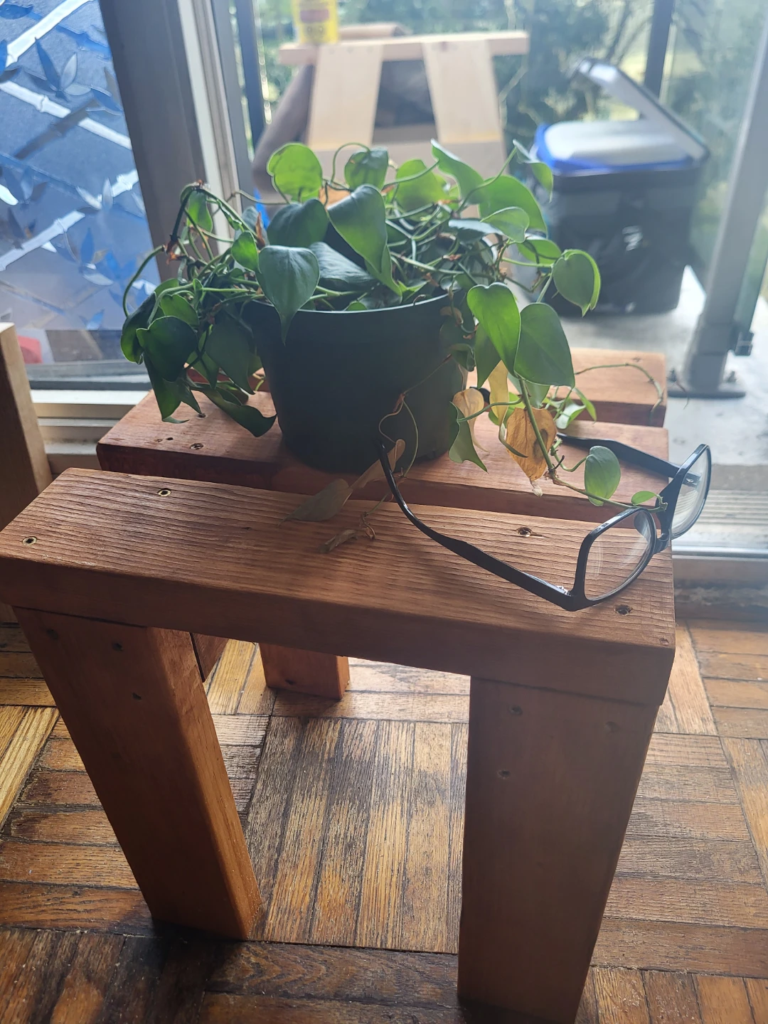 Wooden Plant Stand - photo 2