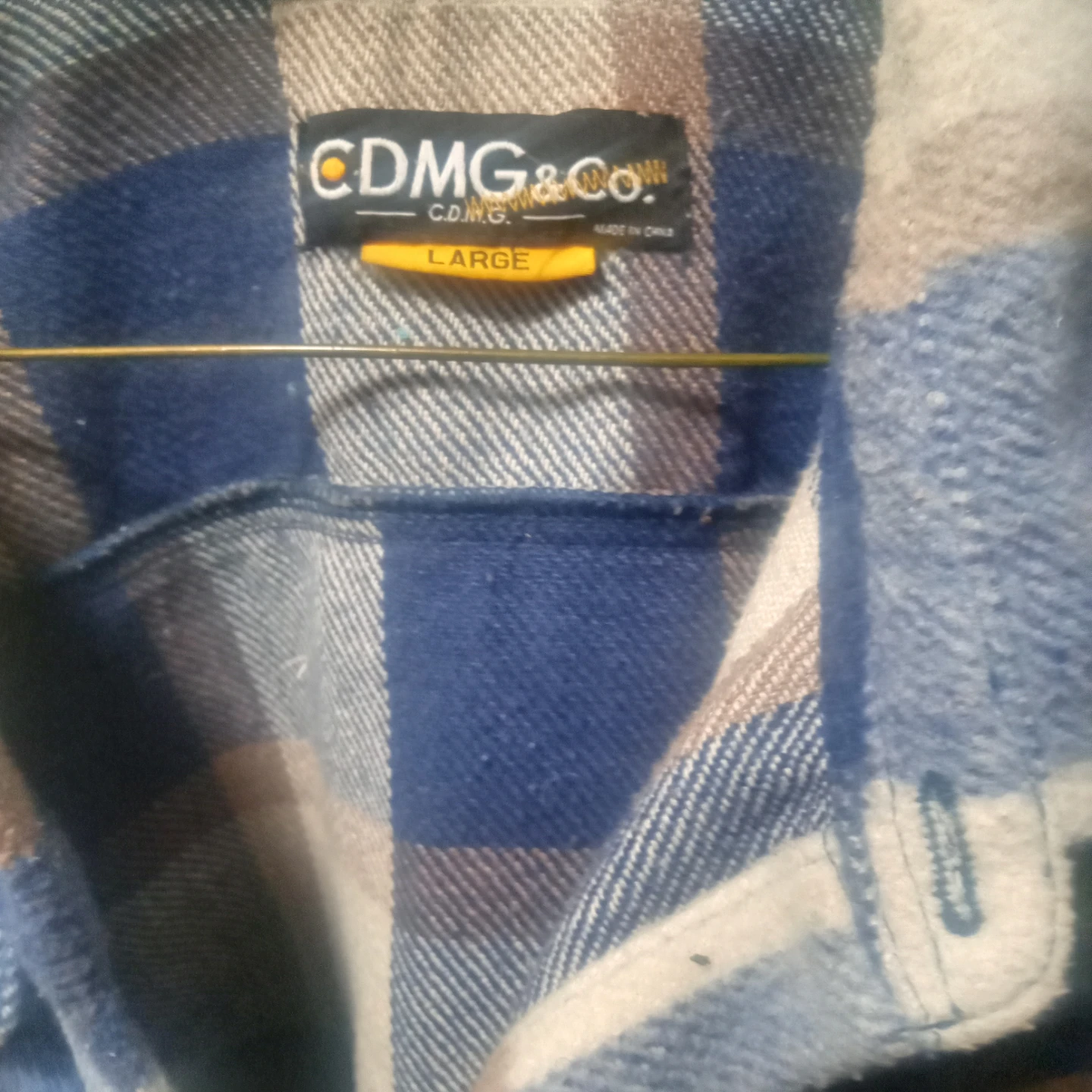 CDMG & Co. Plaid Flannel Shirt Jacket - photo 4