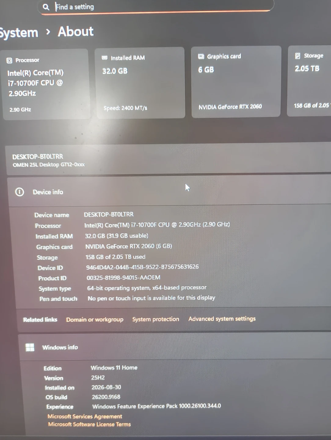 Gaming PC - i7-10700F - RTX 2060 - 32 GB DDR4 - photo 3