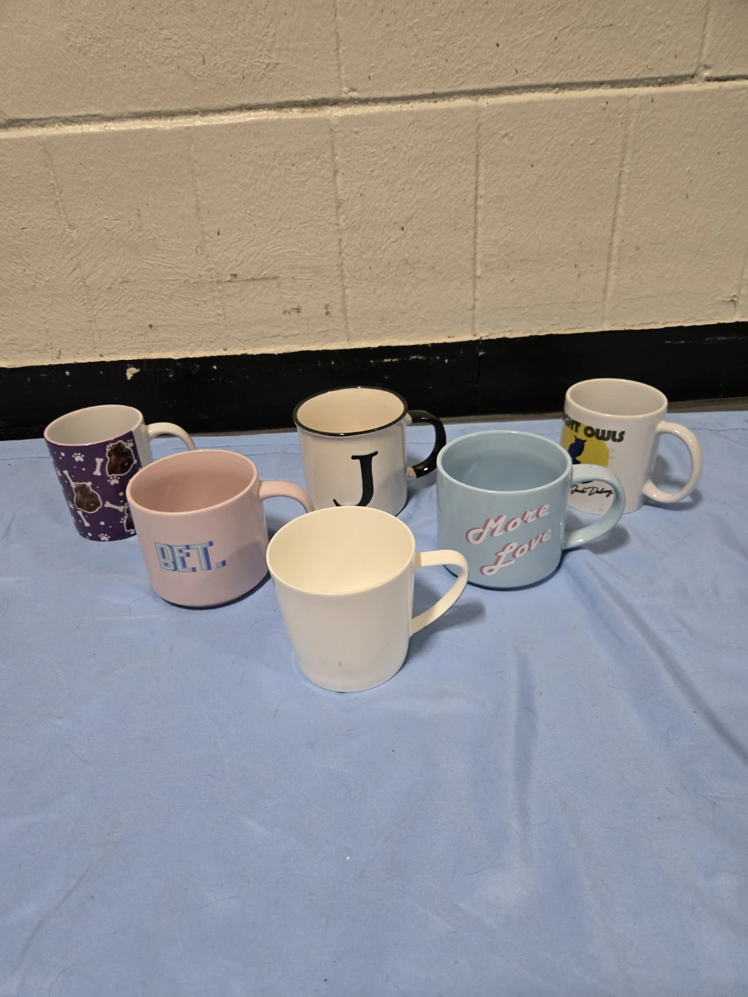 Set of 6 Assorted Ceramic Mugs