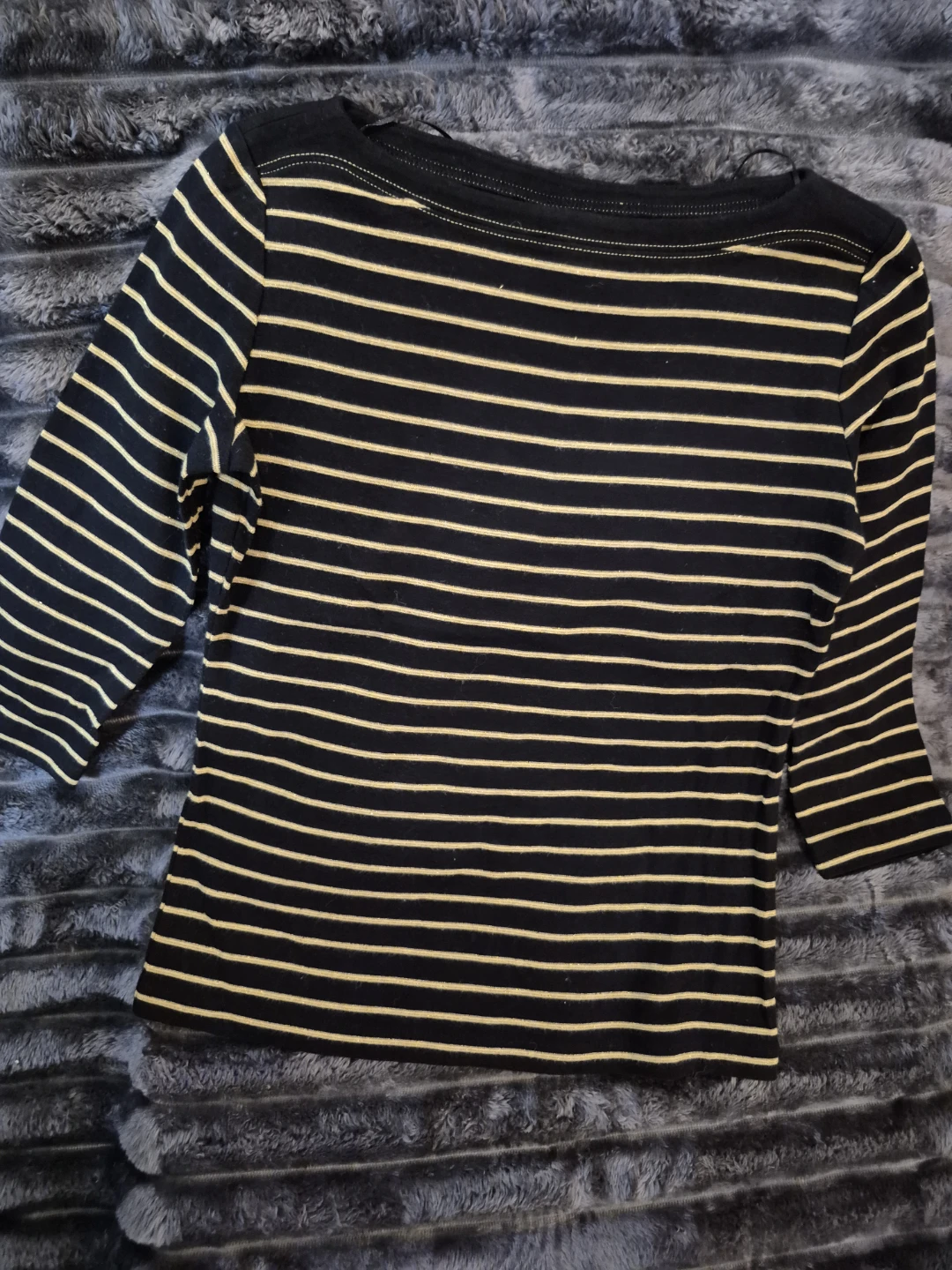 Karen Scott Sport striped top - photo 4