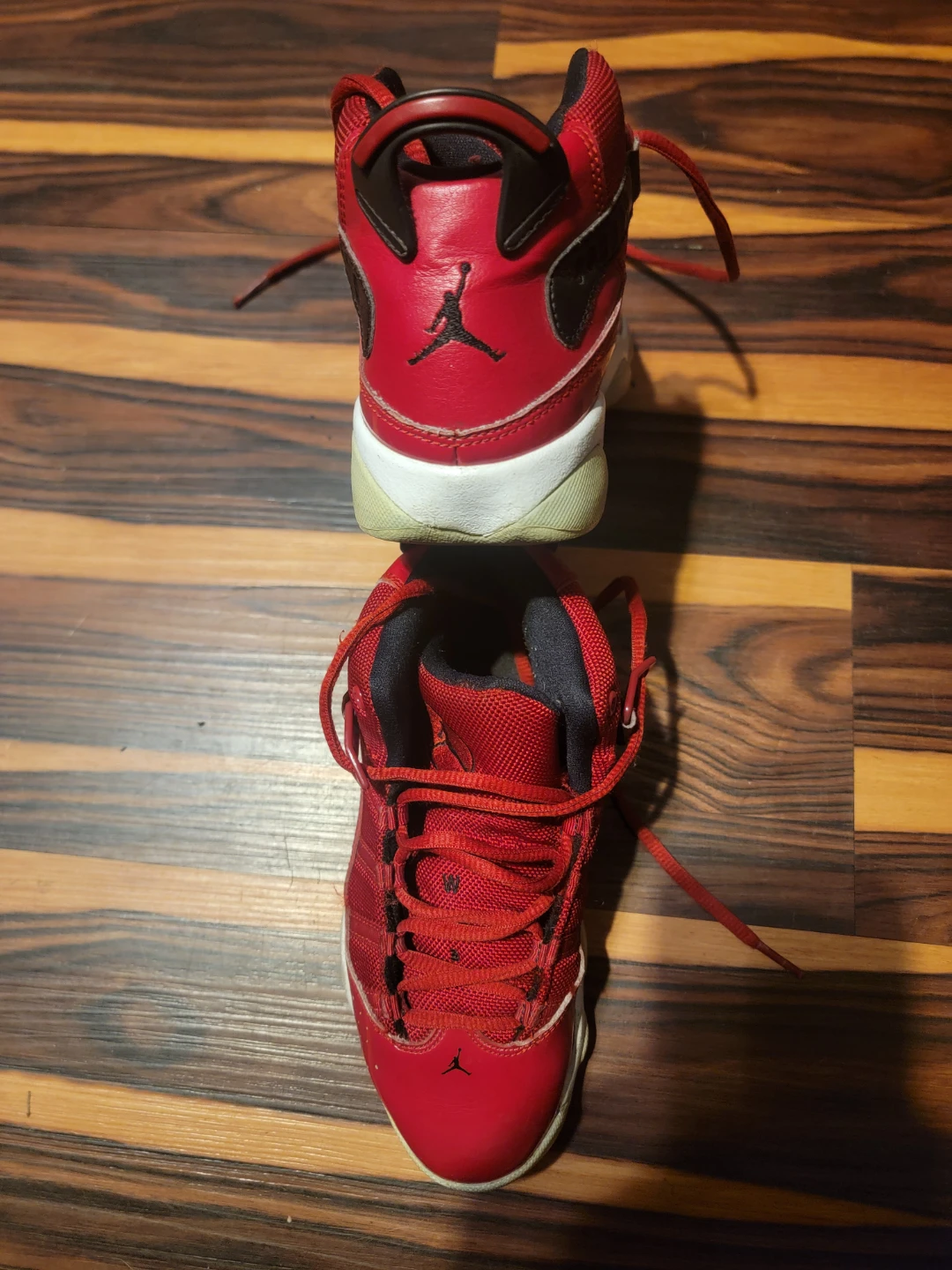 Jordan 6 Rings Red Sneakers - photo 4