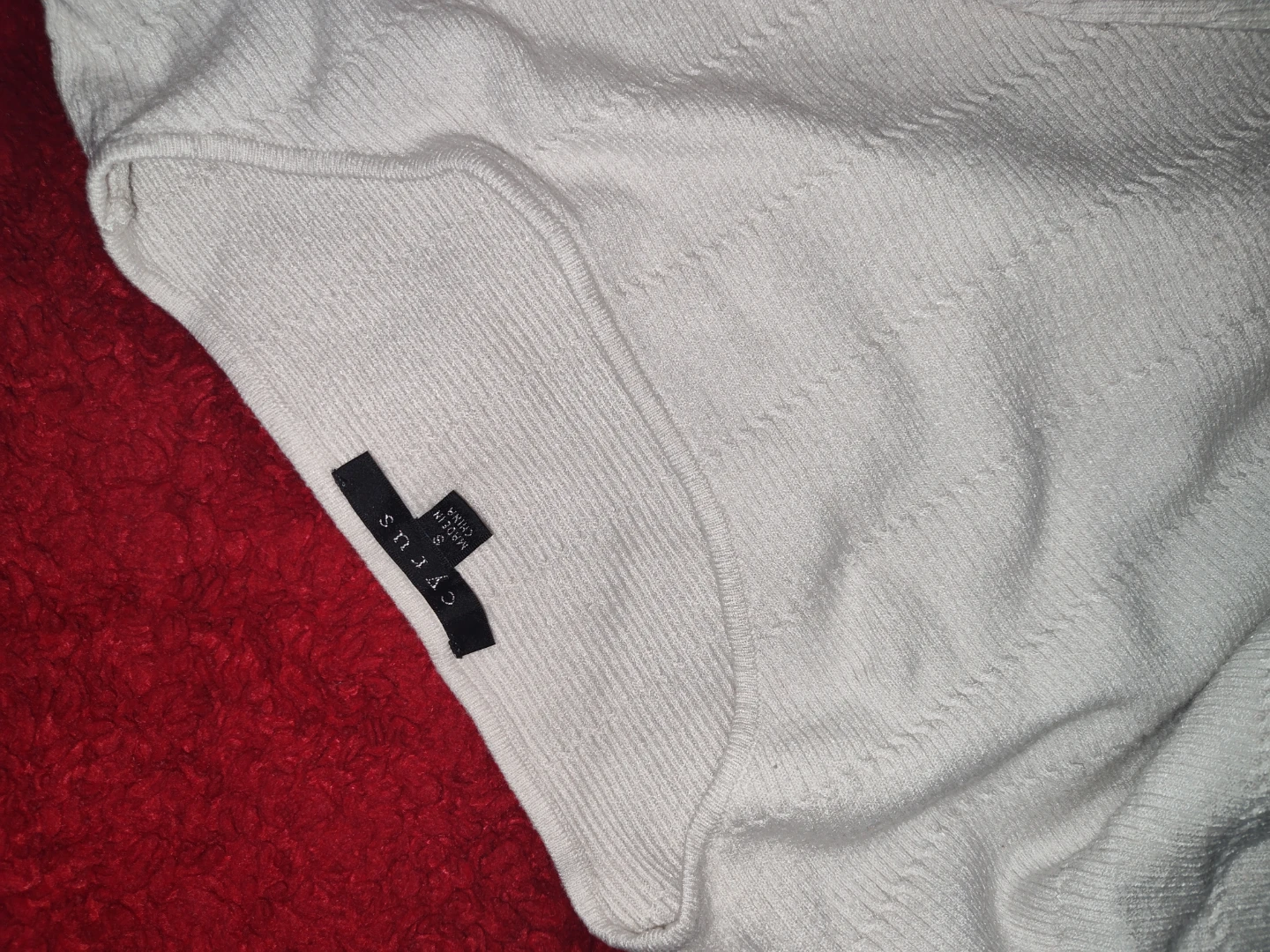 Cyrus Cream Knit Sweater