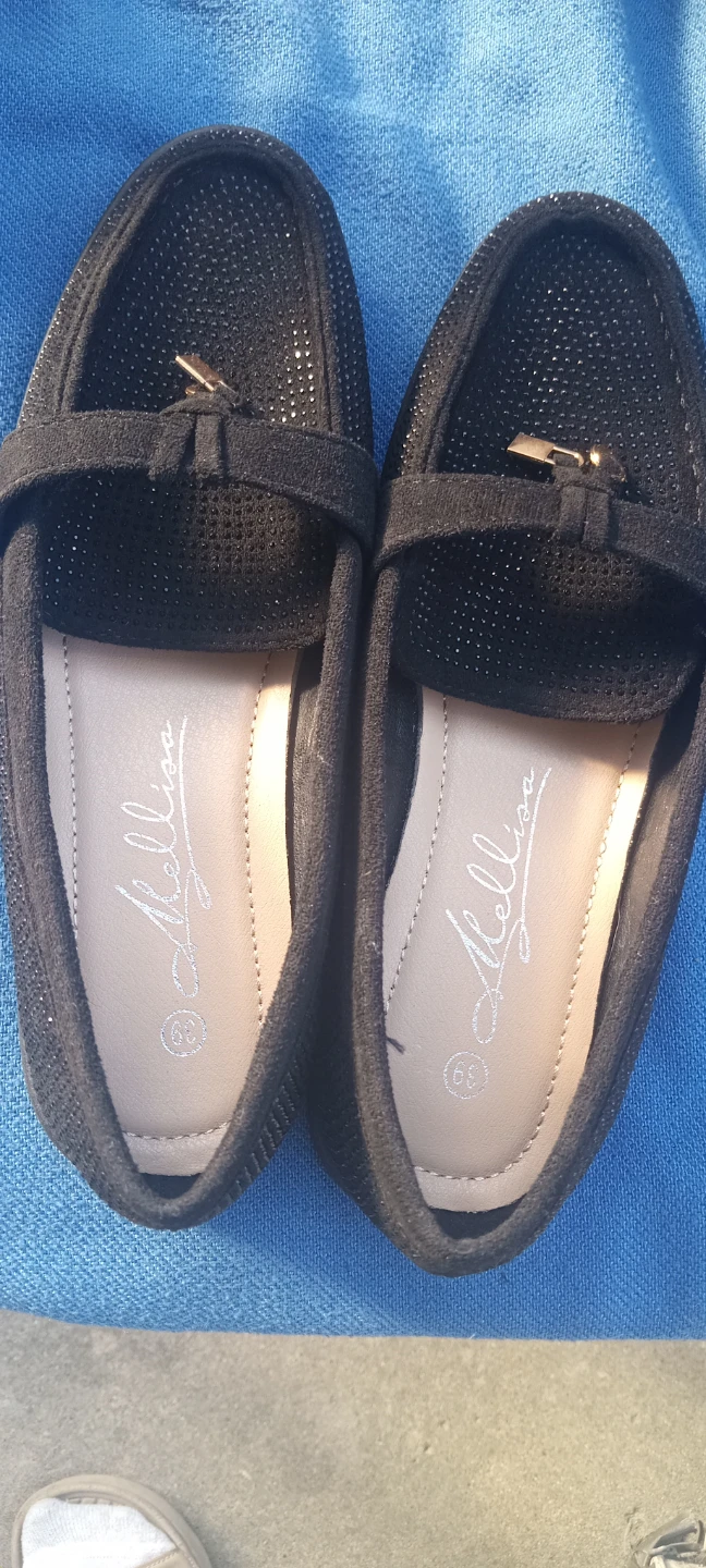 Mellisa Black Loafers Size 39 - photo 2