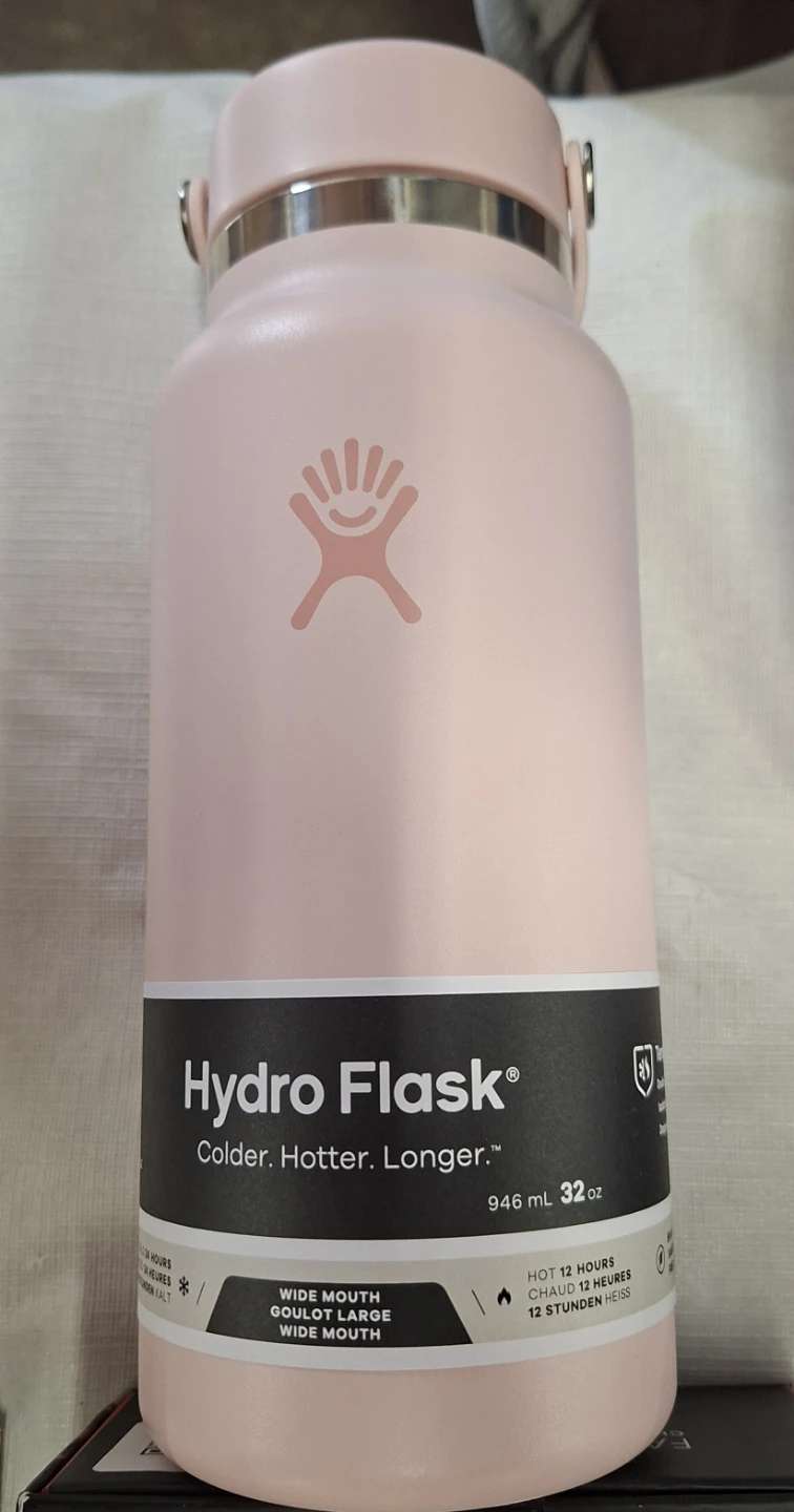 Hydro Flask Wide Mouth 946ml Bottle - Pink