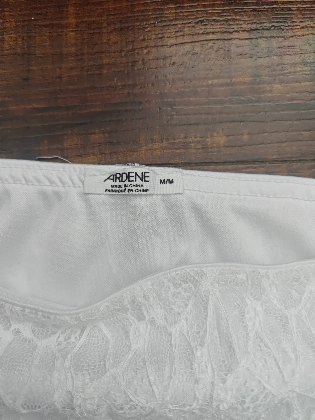 Ardene White Lace Skirt - photo 2