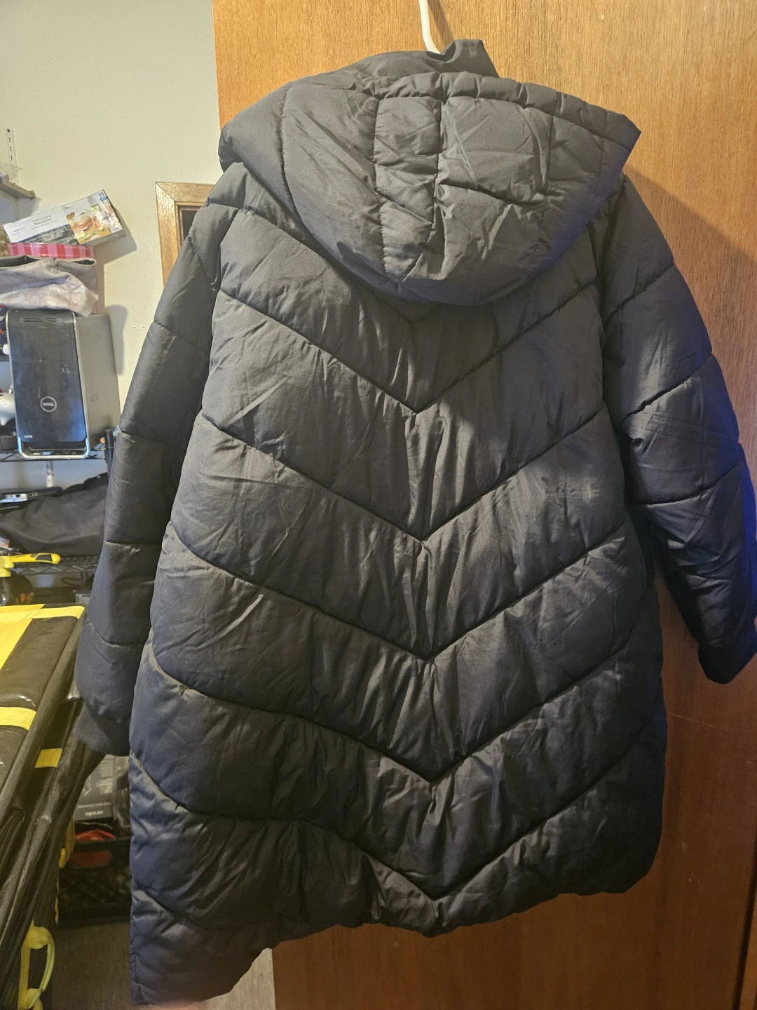 Sebby Collection Black Puffer Coat - photo 2