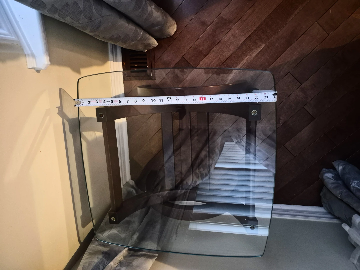 Modern 3-Pc Glass Top Set 1 Coffee Table + 2 Side Espresso Wood - photo 4
