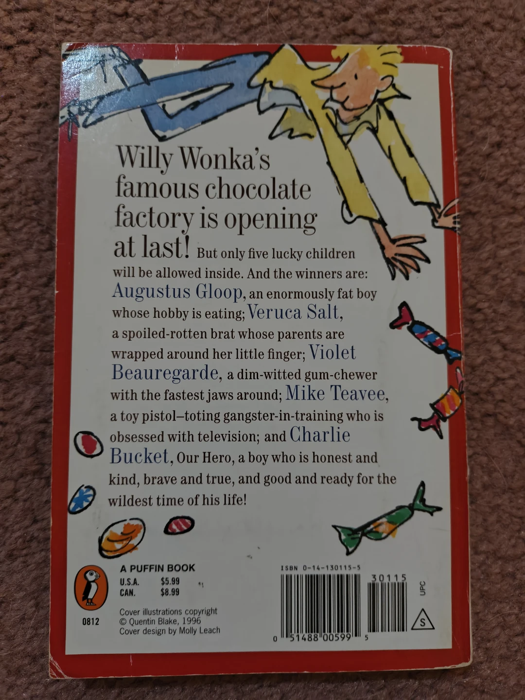Charlie and the Chocolate Factory by Roald Dahl 🏈 - photo 2