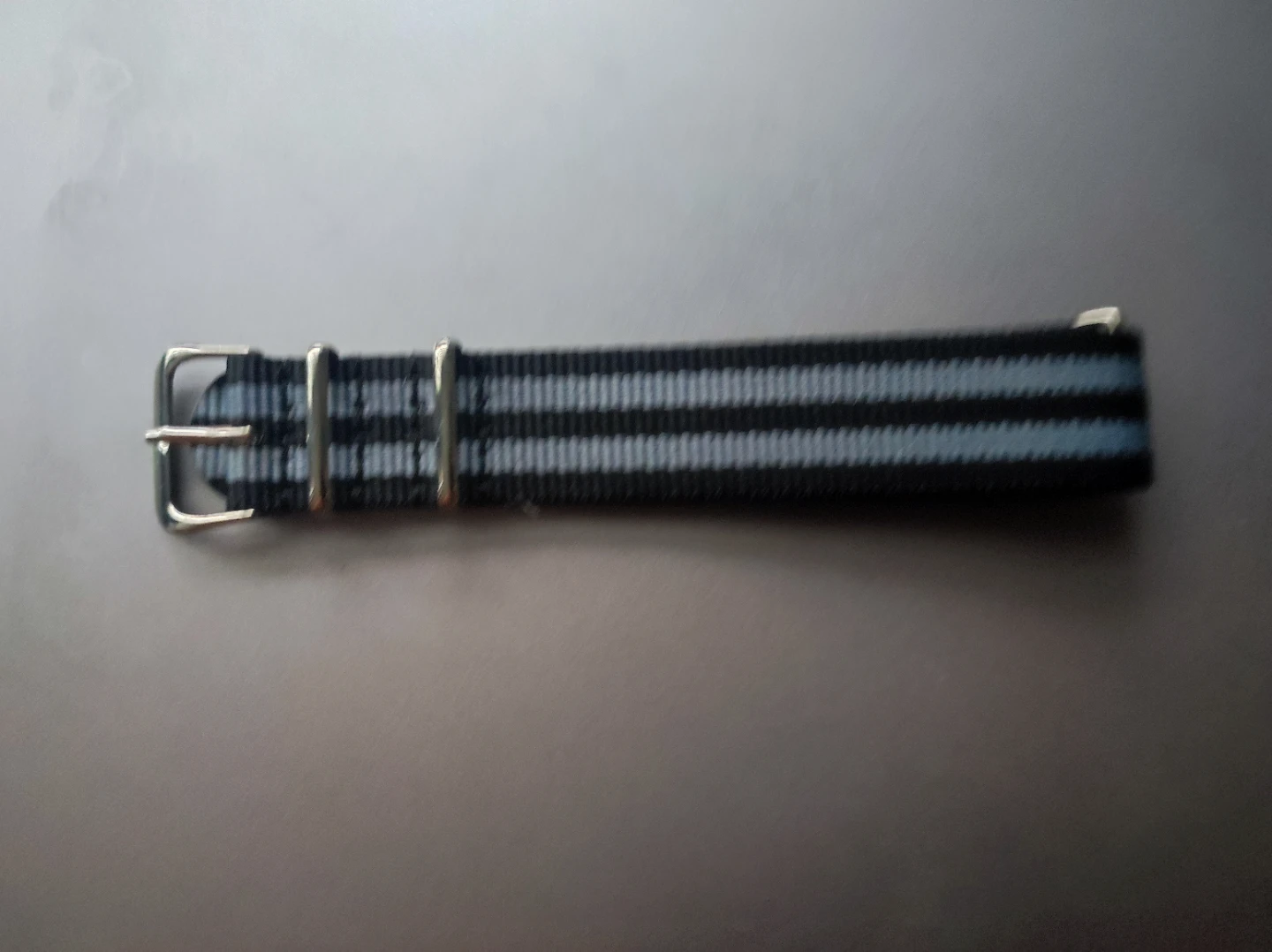 20mm Striped NATO Watch Strap - photo 3