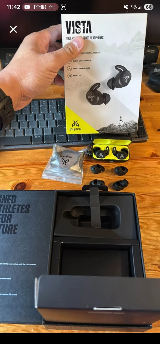 Jaybird Vista True Wireless Sport Headphones