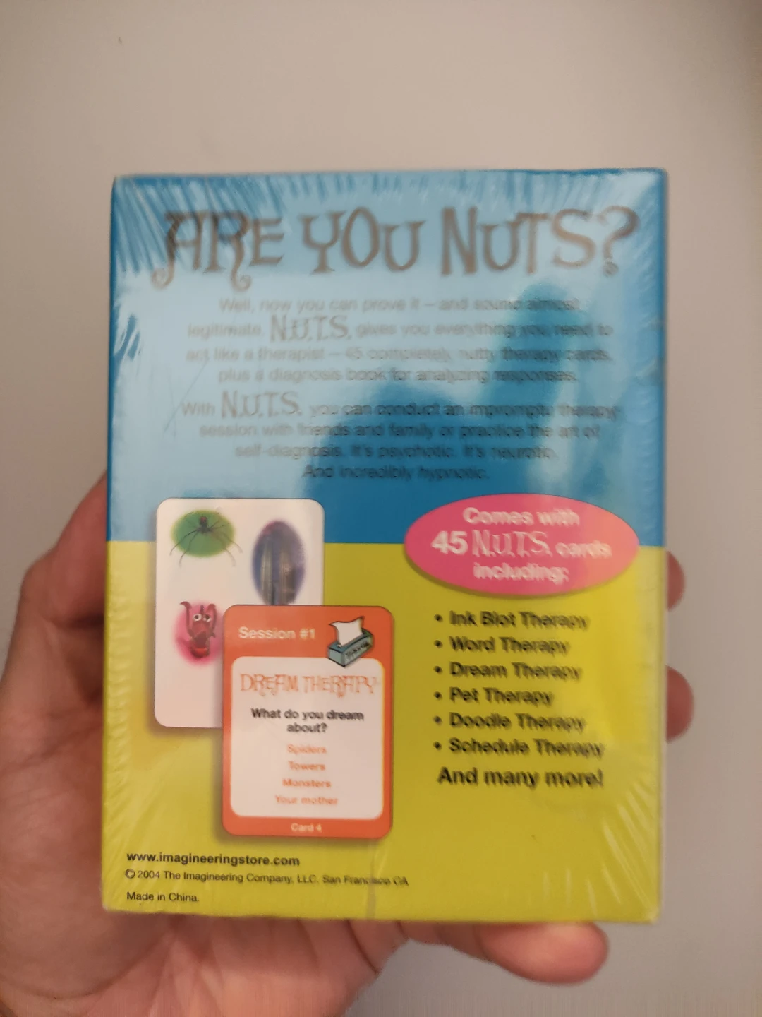 N.U.T.S. Nine Unauthorized Therapy Sessions Card Game. 🏈 - photo 2