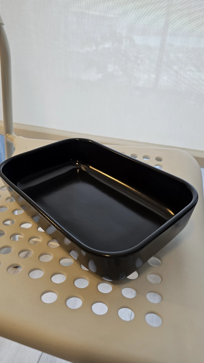 IKEA black oven dish