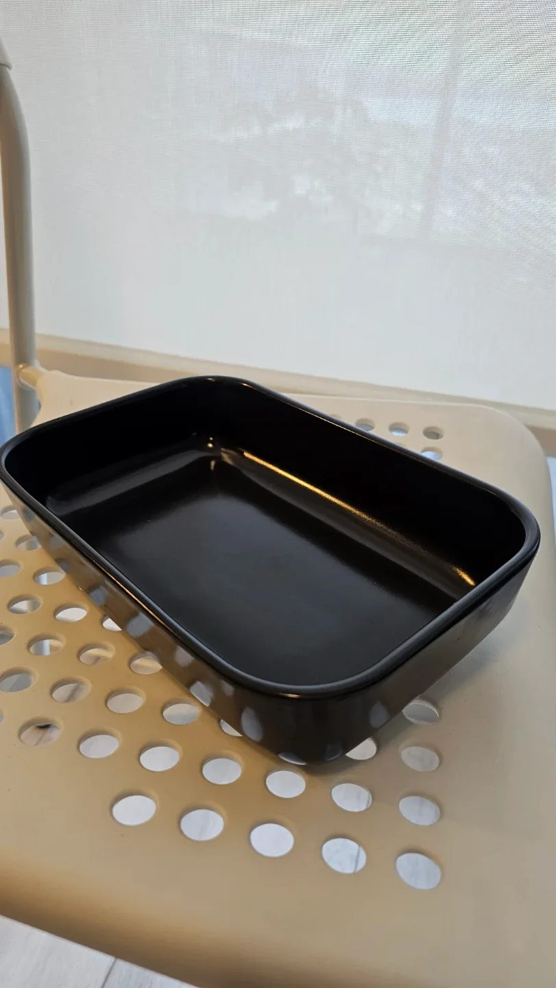 IKEA black oven dish